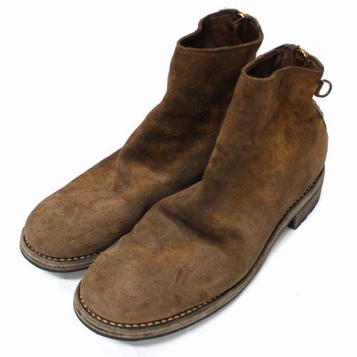 UNDERCOVER × GUIDI 25SS ハトメBACKZIP ANKLE SHORT BOOTS ブーツ 44