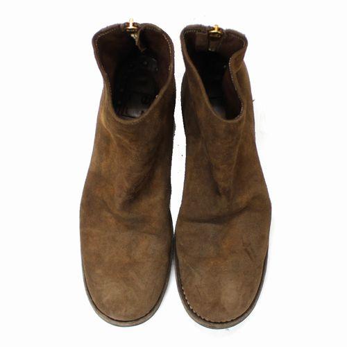 UNDERCOVER × GUIDI 25SS ハトメBACKZIP ANKLE SHORT BOOTS ブーツ 44