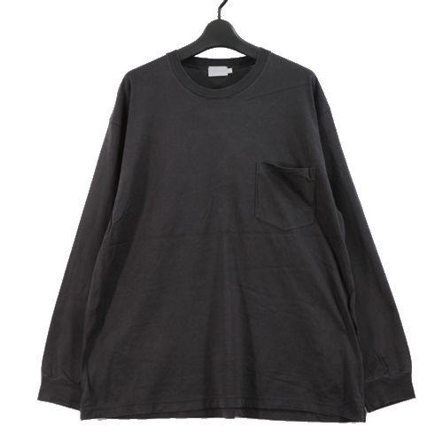 handvaerk ハンドバーク カットソー 長袖Tシャツ L ブラック 