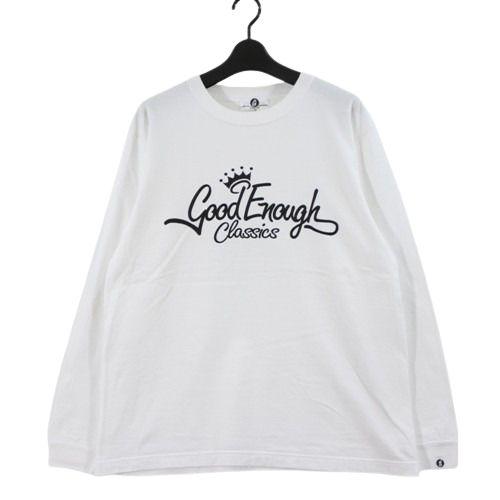 GOODENOUGH グッドイナフ Classic L/S TEE 長袖Tシャツ M ホワイト