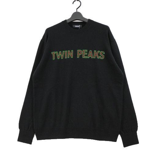 UNDERCOVER 24AW Twin Peaks ニット UNDERCOVER アンダーカバー 24AW ロゴクルーニットTWIN PEAKS 4