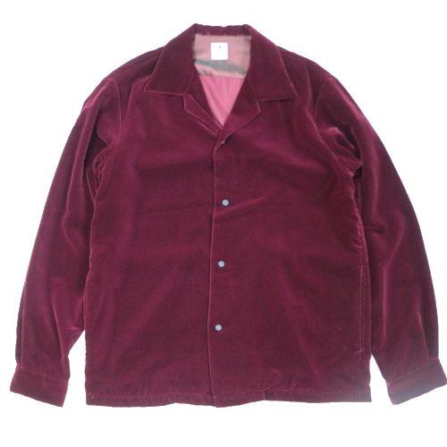 Sasquatchfabrix. サスクワッチファブリックス 17AW VELVET OC SHIRT 