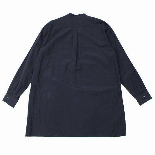 COMOLI コモリ 23AW バンドカラーシャツ 3 ブラック : unstitch Yahoo