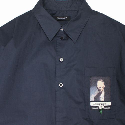 定価以下 25ss UNDERCOVER コットンタイプライター長袖シャツ 3 UNDERCOVER アンダーカバー 25SS タイプライターシームアウト長袖