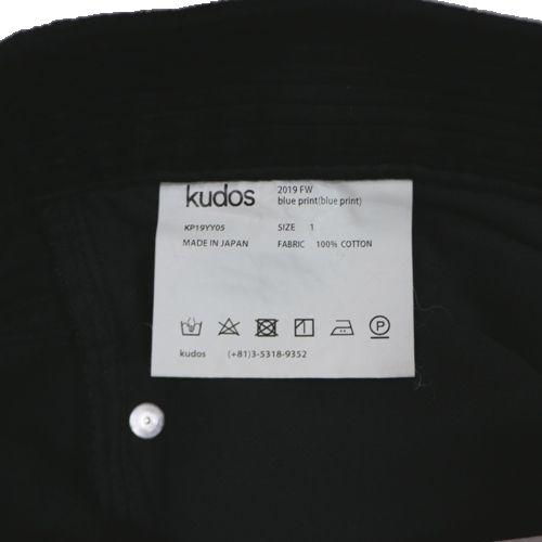 kudos クードス 19AW コーデュロイパンツ 1 ブラック : unstitch Yahoo