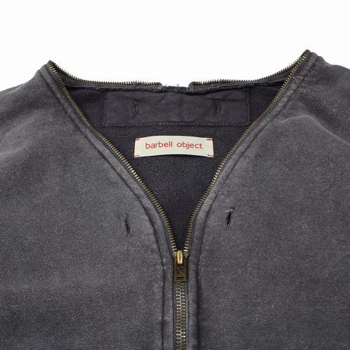 barbellobject バーベルオブジェクト 24AW liner swt / fade ジップ