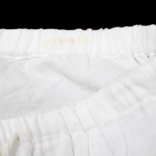 comoli 24ss リネンWクロスドローストリングパンツ COMOLI (コモリ) リネンWクロス ドローストリングパンツ