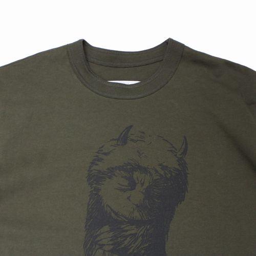 sacai サカイ 25SS WHERE THE WILD THINGS ARE T-Shirt かいじゅうたち