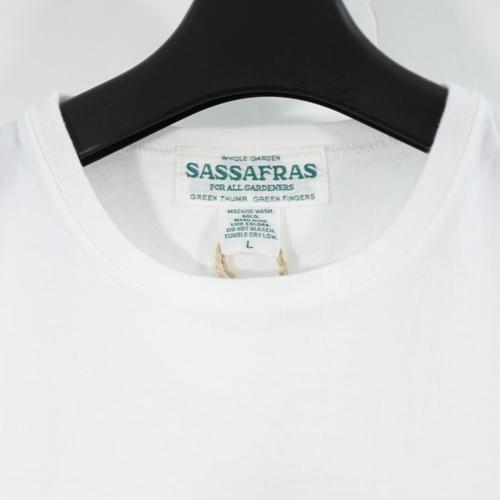 SASSAFRAS ササフラス 24AW T 1/2 Single Yarn Cotton Tシャツ L 