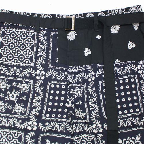 Sacai サカイ 21SS Archive Print Mix Shorts ショートパンツ 3