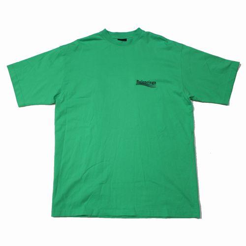 Balenciaga キャンペーンロゴTシャツ BALENCIAGA バレンシアガ キャンペーンロゴTシャツ S グリーン