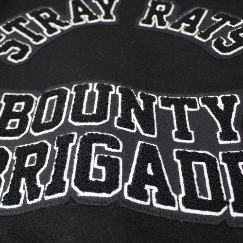 STRAYRATS × BOUNTY HUNTER 24AW Varsity Leather スタジャン M