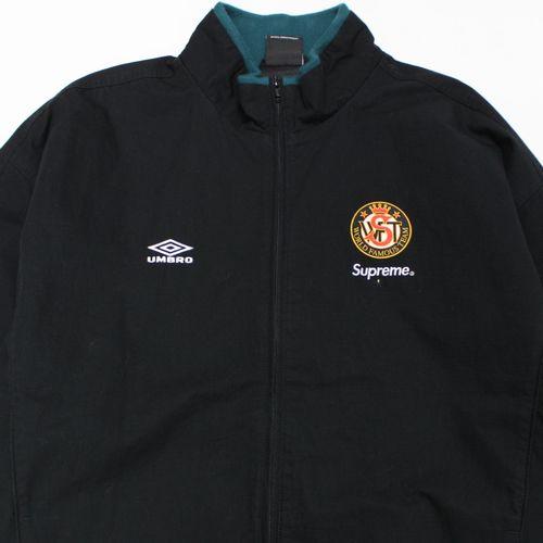 Supreme Umbro トラックジャケット ブラック23aw Supreme シュプリーム 23AW Umbro Cotton Ripstop Track Jacket
