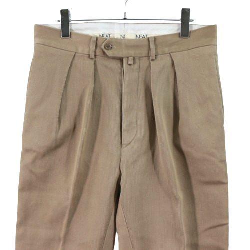 NEAT ニート Cotton Pique Tapered コットン ピケ テーパード パンツ