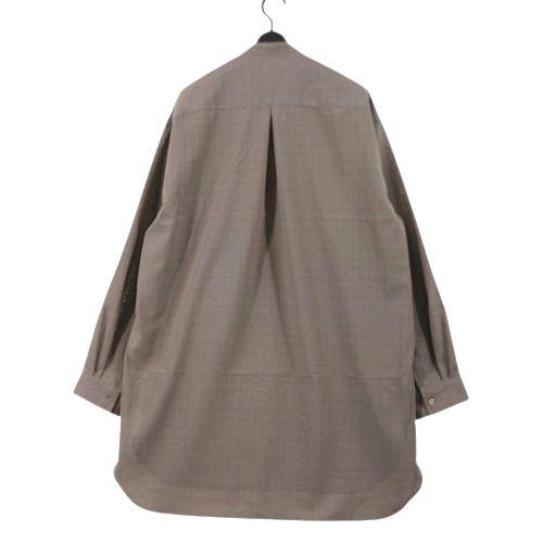 POLYPLOID ポリプロイド 25SS LONG SHIRT C ロングシャツ 3 ブラウン