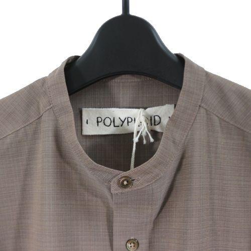 POLYPLOID ポリプロイド 25SS LONG SHIRT C ロングシャツ 3 ブラウン