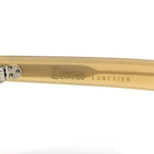 Lesca LUNETIER レスカ ルネティエ La Corb's メガネフレーム 46-27 キハク_5