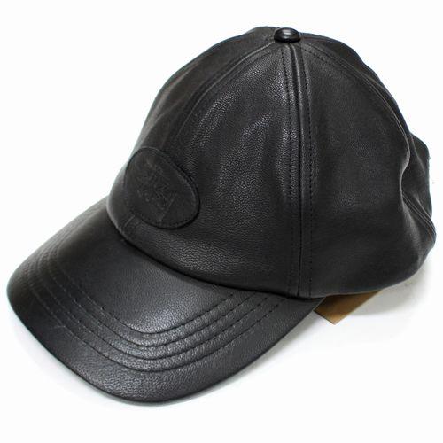 STUSSY ステューシー 25SS LOW PROFILE LEATHER STRAPBACK レザー