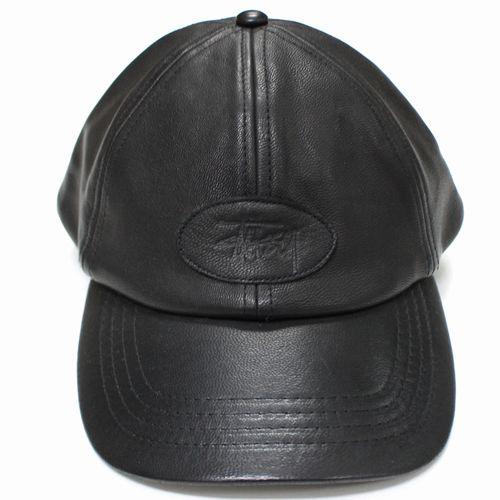 STUSSY ステューシー 25SS LOW PROFILE LEATHER STRAPBACK レザー