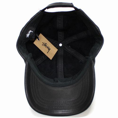 STUSSY ステューシー 25SS LOW PROFILE LEATHER STRAPBACK レザー