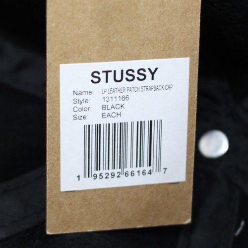 STUSSY ステューシー 25SS LOW PROFILE LEATHER STRAPBACK レザー