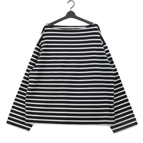 Outil バスクシャツ　サイズ3 OUTIL ウティ TRICOT AAST WOOL バスクシャツ ニット 3 ブラック