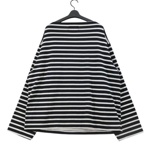 OUTIL TRICOT AAST バスクシャツ OUTIL ウティ TRICOT AAST WOOL バスクシャツ ニット 3 ブラック