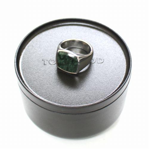 TOMWOOD トムウッド Cushion Green Marble リング TOM WOOD - トムウッド】Cushion Green Marble(リング/シルバー