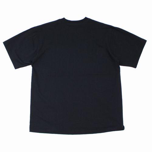 COMOLI コモリ 25SS コットンジャージ 半袖Tシャツ 2 ブラック