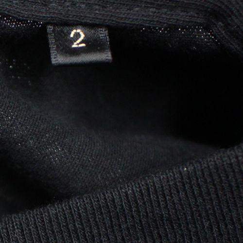COMOLI コモリ 25SS コットンジャージ 半袖Tシャツ 2 ブラック 