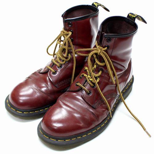 Dr. Martens 8ホールブーツ　バーガンディ Dr.Martens（ドクターマーチン） Dr.Martens 8ホール ブーツ メンズ