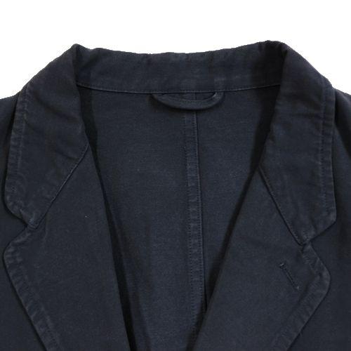 COMOLI コモリ 22AW 製品染ジャケット 2 ネイビー : unstitch Yahoo!店