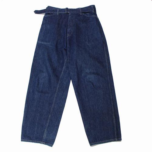 COMOLI コモリ 20SS BELTED DENIM PANTS ベルテッド デニムパンツ 1
