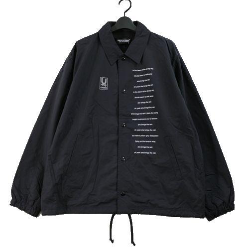 k*o様 青山限定アンダーカバーほつれコーチジャケット　黒　M k*o様 青山限定アンダーカバーほつれコーチジャケット 黒 M | UNDERCOVER