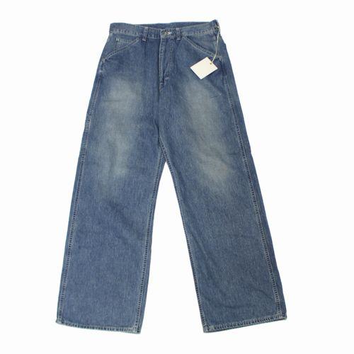 torioMAATEE&SONS Painter 25aw サイズ 3 ULTERIOR アルテリア 25AW VINTAGE FADED LIGHT DENIM PAINTER PANTS