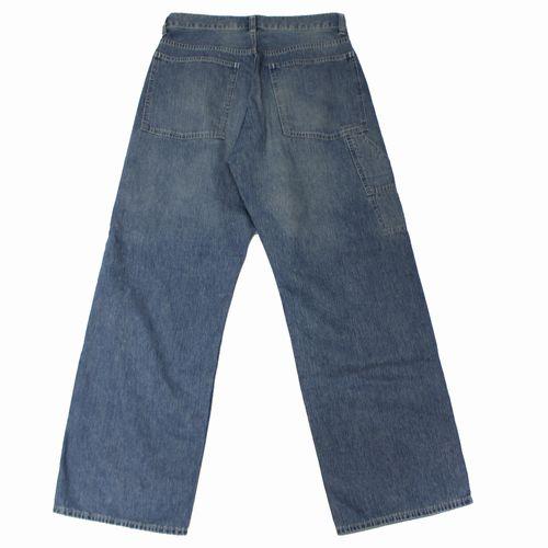 ULTERIOR アルテリア 25AW VINTAGE FADED LIGHT DENIM PAINTER PANTS