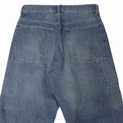ULTERIOR アルテリア 25AW VINTAGE FADED LIGHT DENIM PAINTER PANTS