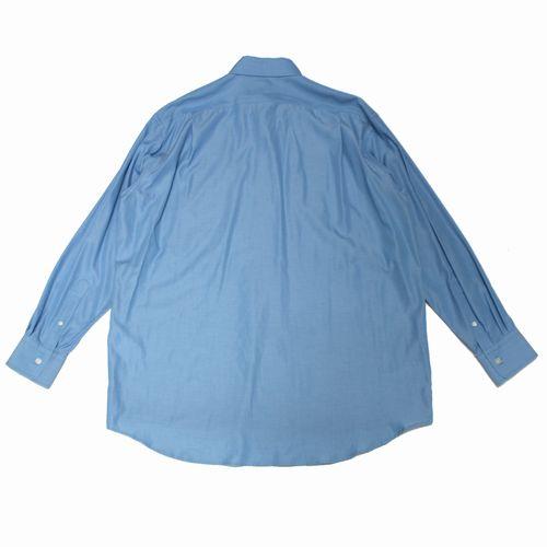 AURALEE オーラリー 25SS SILK BROAD BUTTON DOWN SHIRT シルク