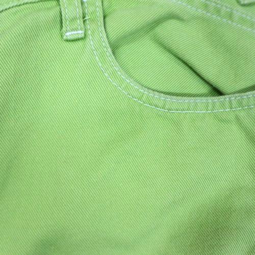 CUP AND CONE カップアンドコーン CC Baggy Cotton Drill Jeans - Lime