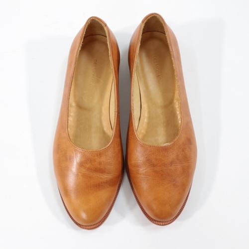 DELMONACO デルモナコ Men's pumps パンプス シューズ 25.5cm キャメル