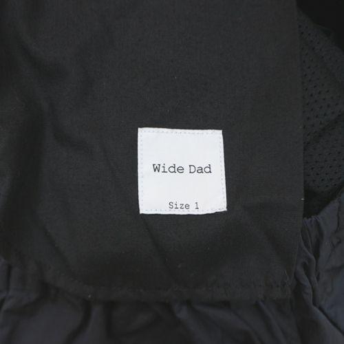 Wide Dad ワイドダッド 25SS NYLON SUPER WIDE PANTS ナイロンスーパー