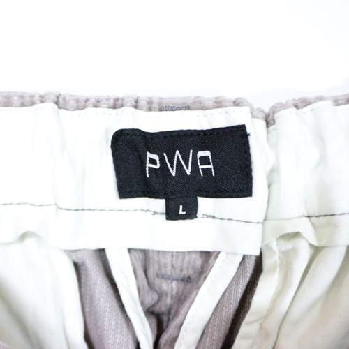 PWA プア 24AW FADED 14W RIDGE SLACKS コーデュロイパンツ L グレー