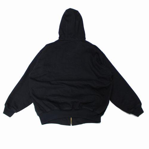 COMOLI 25aw ブラックデニムジップパーカ サイズ1 新品 定価以下 COMOLI コモリ 25AW ブラックデニム ジップパーカ 1 ブラック