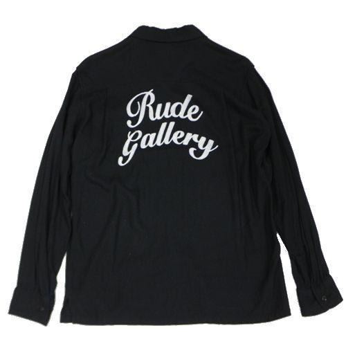 RUDE GALLERY ルードギャラリー 23AW SCRIPT LOGO OPEN COLLAR SHIRTS
