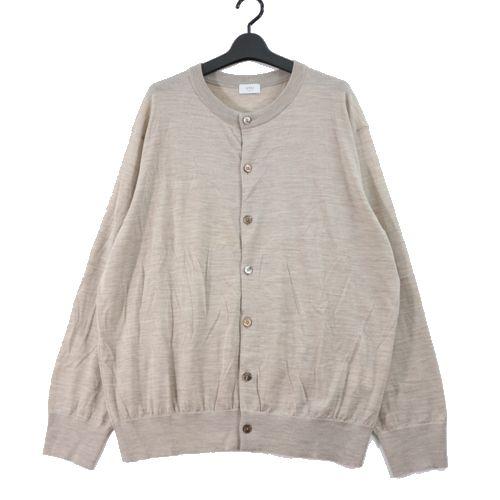 URU ウル 22SS 21GAUGE CREW NECK KNIT CARDIGAN クルーネック ニット 