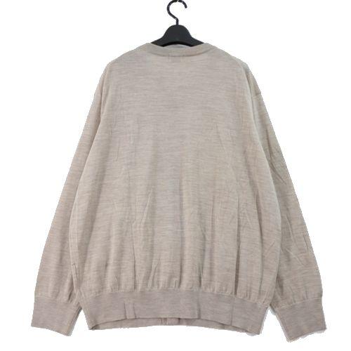 URU ウル 22SS 21GAUGE CREW NECK KNIT CARDIGAN クルーネック ニット 
