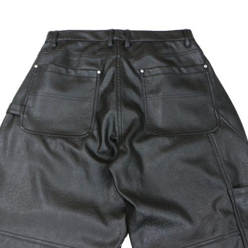 OPENINGACT オープニングアクト 25AW ユーズド加工フェイクレザー