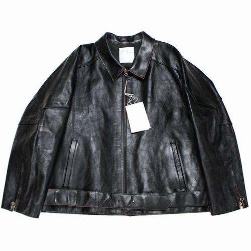 ANCELLM アンセルム 25AW H.L ZIP UP JACKET レザージャケット 2