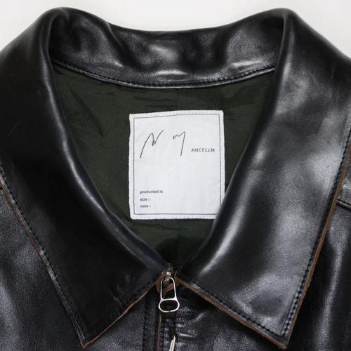 ANCELLM アンセルム 25AW H.L ZIP UP JACKET レザージャケット 2