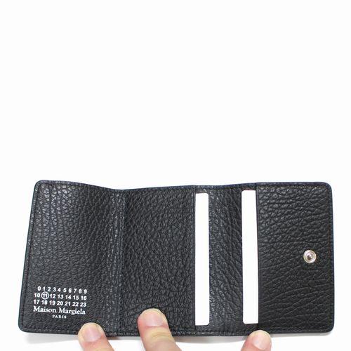 Maison Margiela11 メゾンマルジェラ 11 グレインレザー 3つ折り 財布